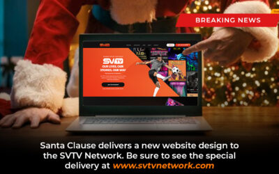Santa Brings New Website Design to the SVTV Network